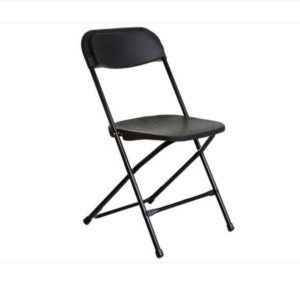 Samson Plastic Folding Chair White